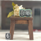 Mini Wooden Stool