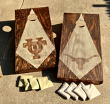Cornhole Set (Bean Bag Toss) - The Crafty Ginger