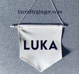 Wall Art Name Banner