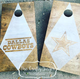 Cornhole Set (Bean Bag Toss) - The Crafty Ginger