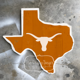 State Shape School Spirit Signs